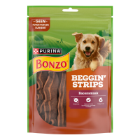 Bonzo Hondensnack Beggin Strips Bacon 120 gr