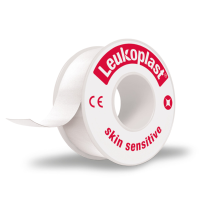 2X Leukoplast Hechtpleister 1 m x 2,5 cm Skin Sensitive