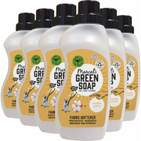 6X Marcel's Green Soap Wasverzachter Katoen & Vanilla 30 Wasbeurten 750 ml