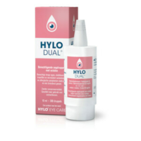 2X Hylo Oogdruppels DUAL 10 ml
