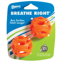 Chuckit Breathe Right Fetch Ball Medium 2 pack 6 cm