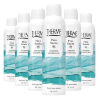 6X Therme Finn Sauna Foaming Shower Gel 200 ml