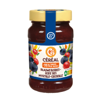Céréal Jam Bosbes & Rode Bes 270 gr
