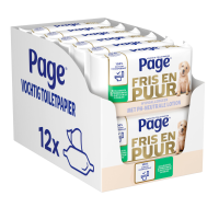 12X Page Vochtig Toiletpapier Fris en Puur 38 stuks