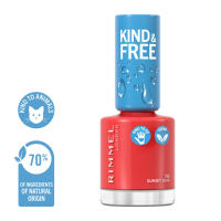 1+1 Gratis: Rimmel KIND & FREE Vegan Nagellak 155 Sunset Soar 8 ml