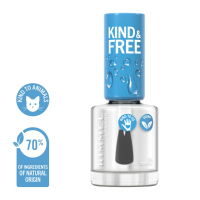 1+1 Gratis: Rimmel KIND & FREE Vegan Nagellak 150 Top Coat 8 ml