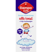 2X Dampo Kids Alle Hoest Suikervrij 120 ml