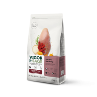 4X Vigor & Sage Hondenvoer Regular Puppy Well Being Gojiberry 2 kg