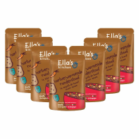 7X Ella's Kitchen Biologisch Maaltijdzakje 8+m Hartverwarmende Runderstoof 190 gr