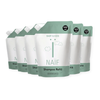 6X Naif Baby & Kids Shampoo Navulverpakking 500 ml