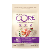 Wellness Core Kattenvoer Kitten Kalkoen   Zalm 300 gr