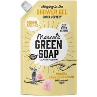 Marcel's Green Soap Shower Gel Navulling Vanille & Kersenbloesem 500 ml