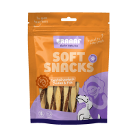 Braaaf Hondensnack Twisted Sandwich Kip   Vis 85 gr