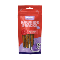 10X Braaaf Hondensnack Rol Sticks Kip 12 cm 80 gr