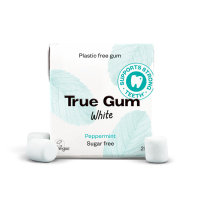 24X True Gum Kauwgom White Sugarfree 21 gr