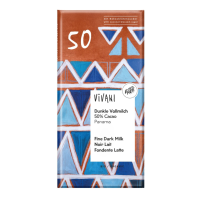 10X Vivani Chocoladereep Melk Dark Milk 80 gr