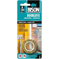 Bison Tape Doublefix Universeel 1,5 meter
