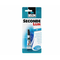 12X Bison Seconde Lijm Gel 3 gr