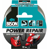 Bison Tape Power Repair Grijs 10 meter