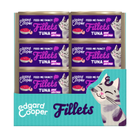 24X Edgard & Cooper Kattenvoer Fillets Tonijn   Garnaal 70 gr