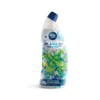 1+1 Gratis: Ambi Pur Toiletreiniger Wc Active Gel Mint & Jasmijn 750 ml