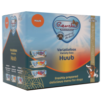 Renske Vers Variatiebox Hondenvoer Nat Huub 30 x 95 gr