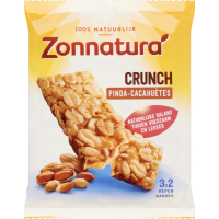 6X Zonnatura Pinda Crunch Biologisch 3 x 45 gr