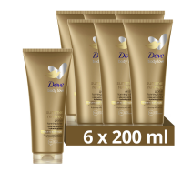 6X Dove Zelfbruinende Bodylotion Summer Revived Medium Dark 200 ml