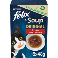 8X Felix Soup Countryside Selectie 6 x 48 gr
