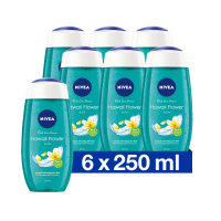 6X NIVEA Douchegel Hawaii Flower & Oil 250 ml