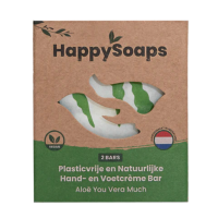 HappySoaps Hand  en Voetcrème Bar Aloë You Vera Much 40 gr