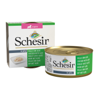 Schesir Hondenvoer Puppy Kip Aloe in Gelei 150 gr