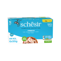 Schesir Kattenvoer Tonijn 6 x 50 gr