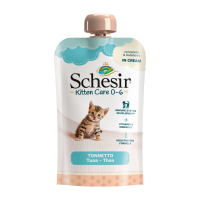Schesir Kattenvoer Kitten 0 7 Tonijn in Cream 150 gr