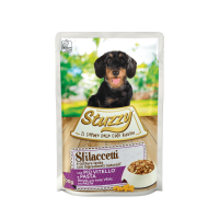 24X Stuzzy Hond Shreds Kalf   Pasta 100 gr