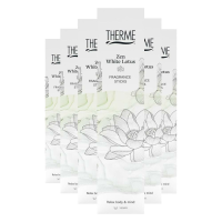 6X Therme Zen White Lotus Geurstokjes 100 ml