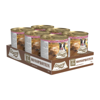 6X Stuzzy Hondenvoer Monoprotein Varken 800 gr
