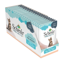 20X Schesir Kattenvoer Kitten 3 13 Tonijn in Gelei 85 gr