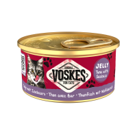 Voskes Kattenvoer Nat Tonijn met Zeebaars 85 gr