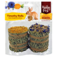 HobbyFirst Hope Farms Timothy Rolls Gouds  & Korenbloem 200 gr