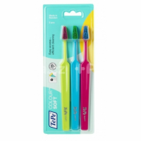 6X TePe Tandenborstel Colour Soft 3 pack 3 stuks