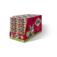 24X Voskes Kattenvoer Nat Tonijn met Quinoa 85 gr