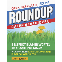 4X Roundup Gazon Onkruidvrij 1 kg