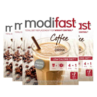 4X Modifast Weight Control Milkshake Koffie 8 x 55 gr