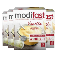 4X Modifast Weight Control Pudding Vanille 8 x 55 gr