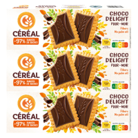 3X Céréal Koekjes Choco Delight 126 gr