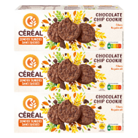 3X Céréal Chocolate Chip Cookie 130 gr