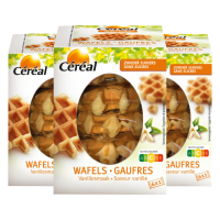 3X Céréal Wafels Vanille 150 gr