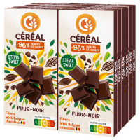 12X Céréal Chocoladetablet Puur 85 gr