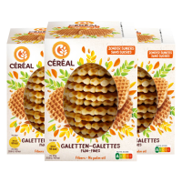 3X Céréal Galetten Fijn Suikervrij 150 gr